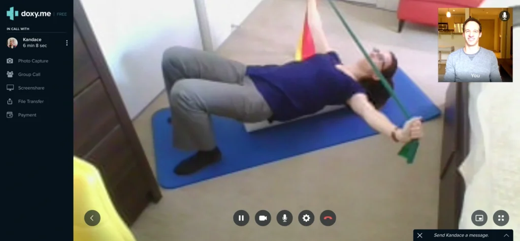Telehealth Screen Shot