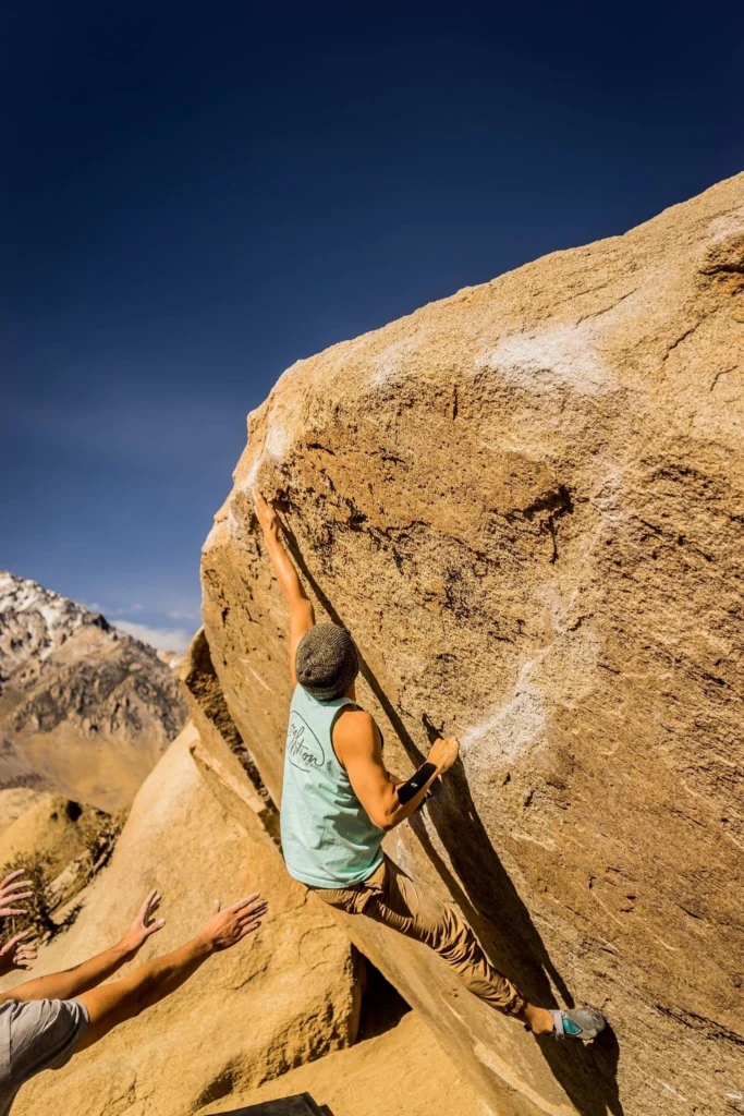 Brent Hashiba - Cliff Climbing